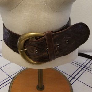 Jocasi London Moon Belt Classic Brown Distressed